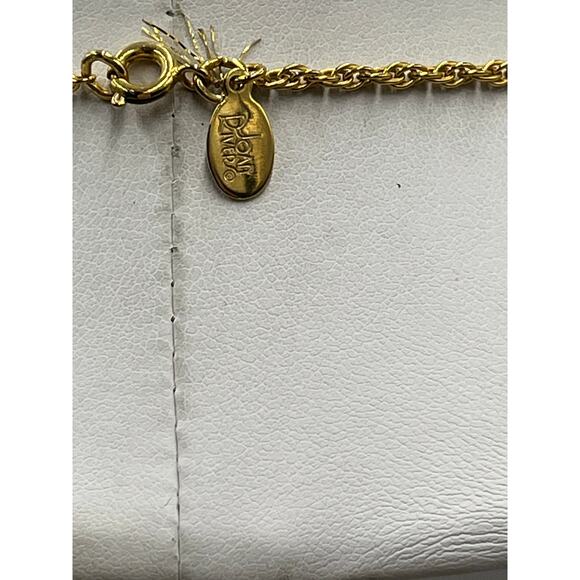 Joan Rivers Signed Vintage Egg
Goldtone & Faux pearls Pendant Long Necklace - Picture 5 of 9